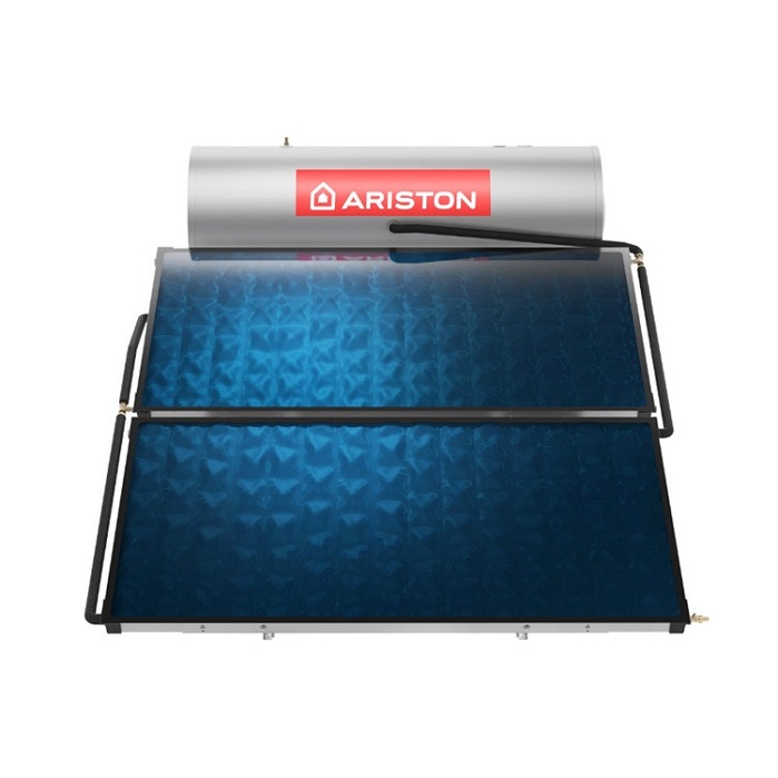 PANNELLO SOLARE TERMICO A CIRCOLAZIONE NATURALE ARISTON KAIROS THERMO MODELLO HF 200-2 TT 200 LT TETTO INCLINATO