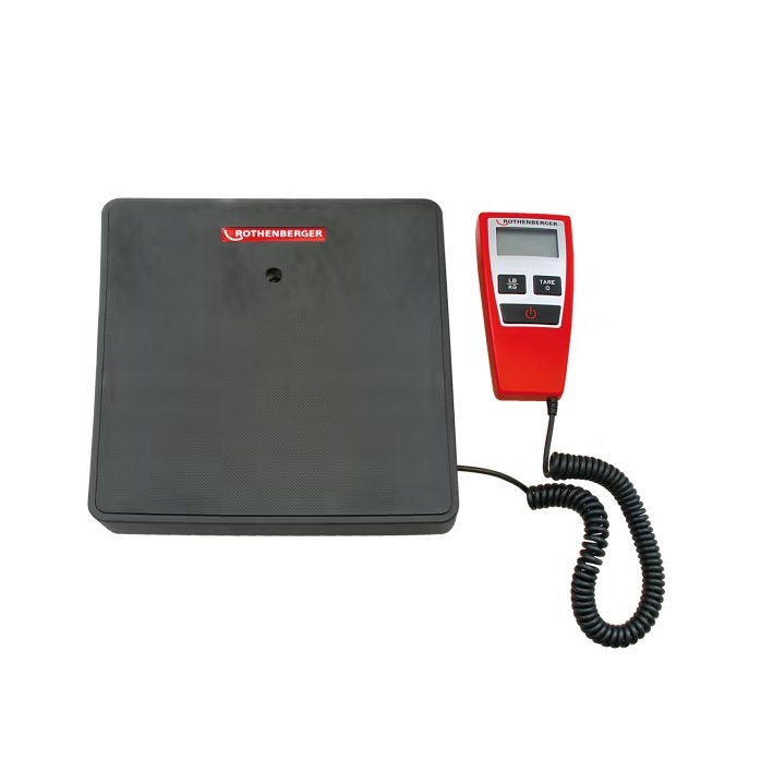 ROTHENBERGER BILANCIA DIGITALE PER GAS REFRIGERANTE ROSCALE 120 - 120 KG COD.: R17300416