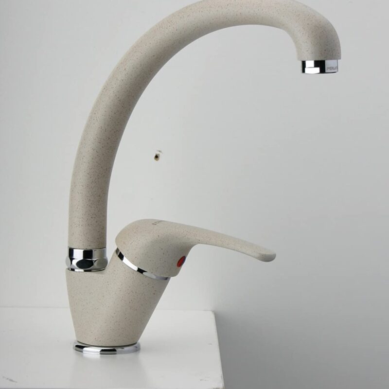 MISCELATORE MONOCOMANDO PAINI CRETA PER LAVELLO CANNA ALTA ORIENTABILE 42AS570/599T AVENA