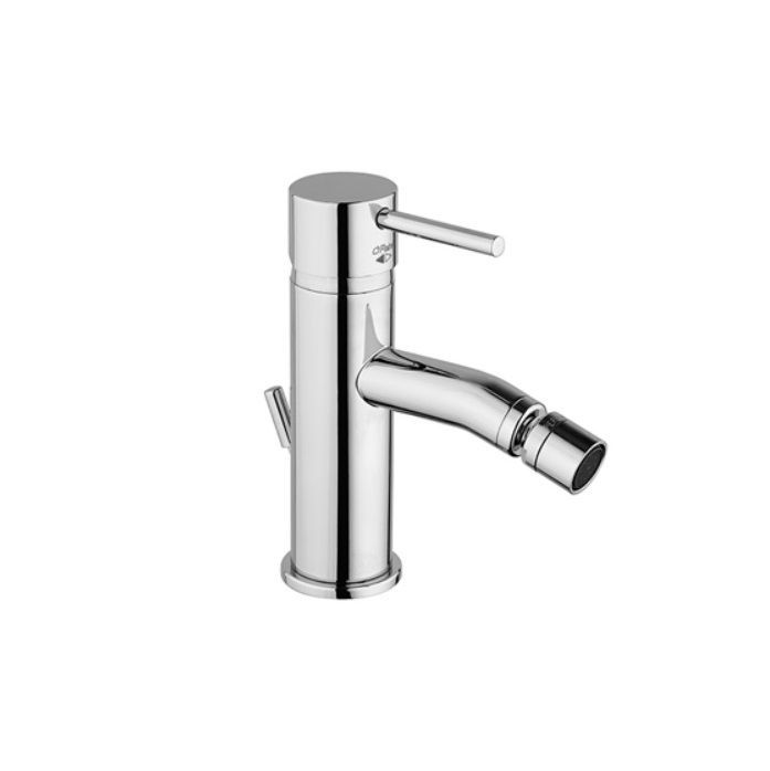 MISCELATORE MONOCOMANDO MONOFORO PER BIDET PAINI COX 78CR306 CON SCARICO AUTOMATICO 1,1/4''