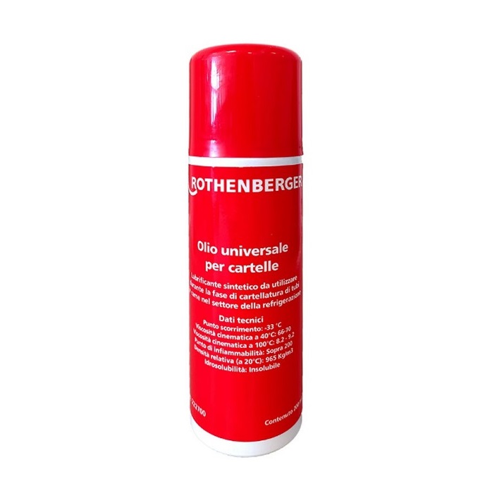 ROTHENBERGER OLIO UNIVERSALE PER CARTELLE SPRAY DA 200 ML - COD. 222700
