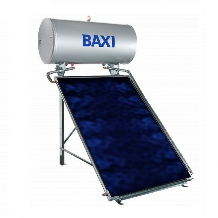 PANNELLO SOLARE TERMICO A CIRCOLAZIONE NATURALE BAXI MEDITERRANEO SLIM PANNELLO STS+ 2.0 CON BOLLITORE 300L - CODICE 7749081