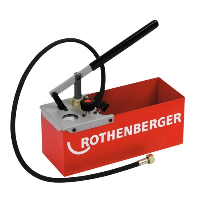 ROTHENBERGER POMPA PROVAIMPIANTI TP25 MANUALE - COD. 60250