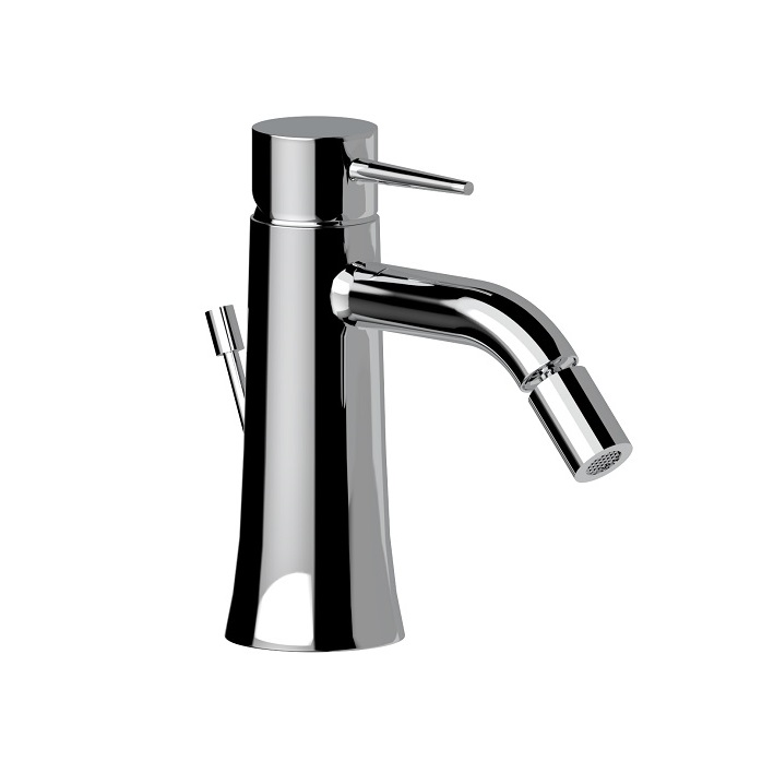 ERCOS PONSI MISCELATORE MONOCOMANDO MONOFORO ERCOS STILNOVO BIDET CON SCARICO - CROMO - COD. BTNOVCBI01