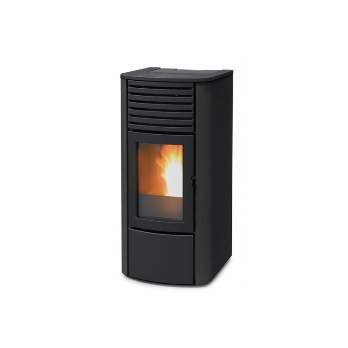 TERMOSTUFA A PELLET MCZ CLIO HYDRO 23 IN GHISA E ACCIAIO – 23 KW DARK