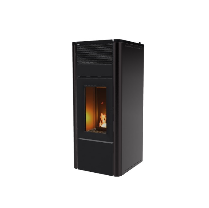 STUFA A PELLET CANALIZZABILE MCZ TEIA KW 10 DARK COMFORT AIR 10  S2 - NEW
