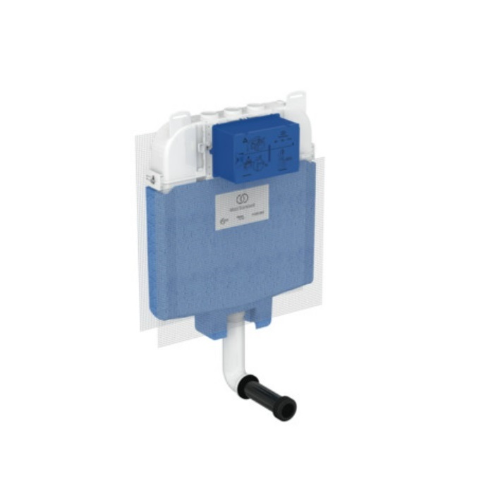 IDEAL STANDARD CASSETTA DI SCARICO DA INCASSO PROSYS 80 PER VASO A TERRA - CODICE 014767