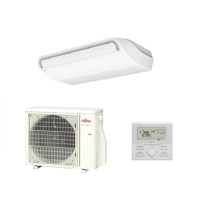 CLIMATIZZATORE CONDIZIONATORE FUJITSU SPLIT SOFFITTO INVERTER KR ECO ABYG24KRTA 24000 BTU MONOFASE CON FILOCOMANDO INCLUSO - NEW
