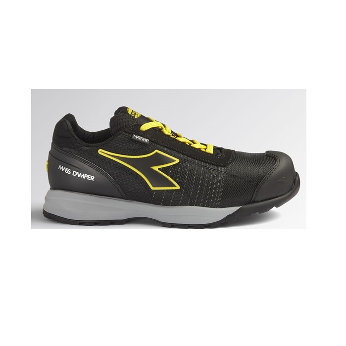 SCARPE ANTINFORTUNISTICA DIADORA UTILITY GLOVE MDS MTX LOW S3 HRO SRC ESD - COLORE BLACK cod. 701.178897 - NEW
