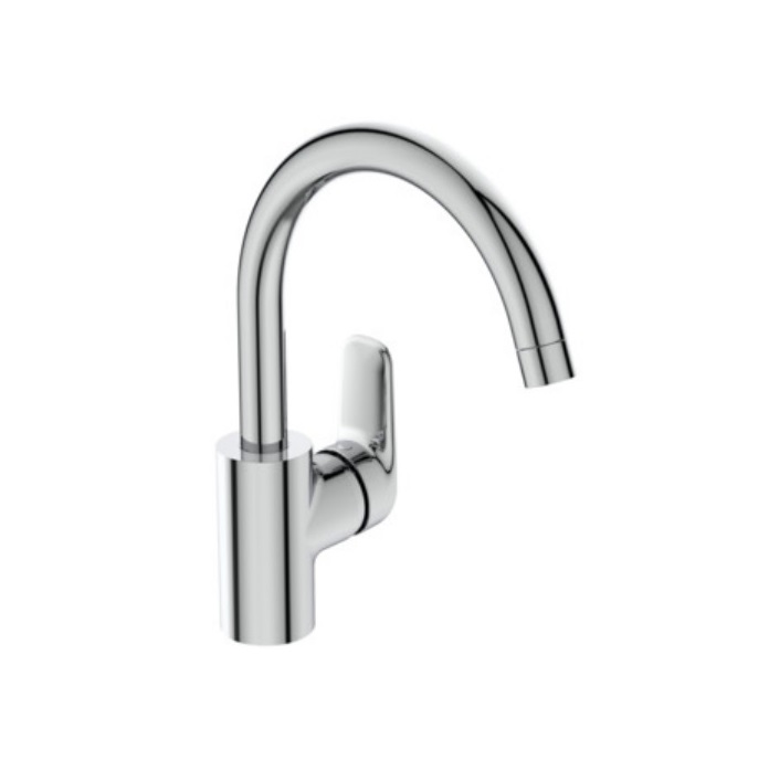 IDEAL STANDARD MISCELATORE LAVELLO DA CUCINA CON BOCCA GIREVOLE CROMATO CERAFLEX COD. B1727AA