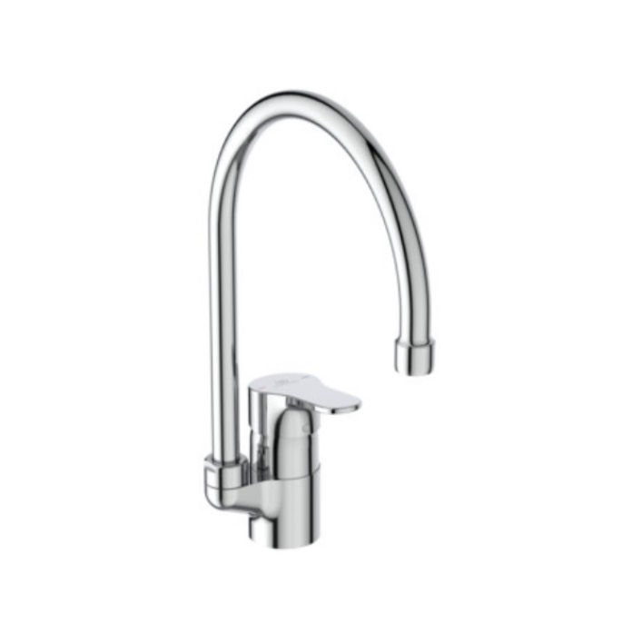IDEAL STANDARD MISCELATORE CUCINA A BOCCA ALTA DA APPOGGIO CERABASE COD. BC844AA