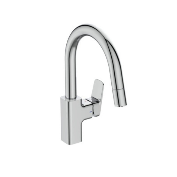 IDEAL STANDARD MISCELATORE CUCINA BOCCA ALTA ESTRAIBILE CERAPLAN COD. BC337AA
