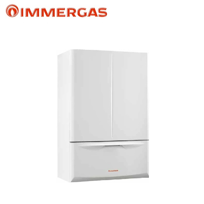 CALDAIA IMMERGAS VICTRIX EXTRA 28 KW A CONDENSAZIONE COMPLETA DI KIT FUMI COD. 3.033701 METANO/GPL