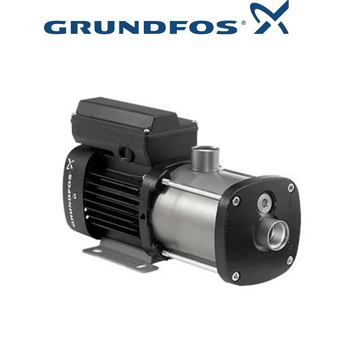 GRUNDFOS POMPA CENTRIFUGA MULTISTADIO ORIZZONTALE MODELLO CM 3-4 DA 0,7 HP MONOFASE COD. 96806858