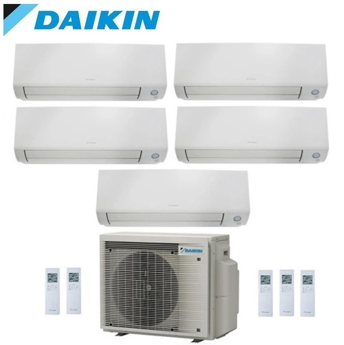 CLIMATIZZATORE CONDIZIONATORE DAIKIN PENTA SPLIT Serie A PERFERA FTXM ALL SEASONS 7000+7000+7000+15000+15000 CON 5MXM90N WI-FI INCLUSO - NEW 7+7+7+15+15