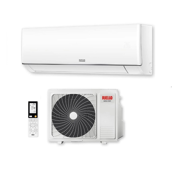 CLIMATIZZATORE CONDIZIONATORE RIELLO INVERTER AARIA START N 12000 BTU R-32 35 WI-FI OPTIONAL – NEW