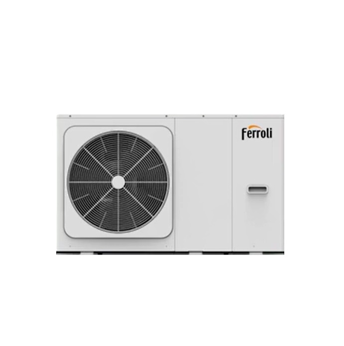 POMPA DI CALORE ARIA-ACQUA MONOBLOCCO FERROLI OMNIA 3.2 DA 16 KW MONOFASE CON COMPRESSORE INVERTER R-32 WI-FI CON COMANDO INCLUSO - 2CP000GF