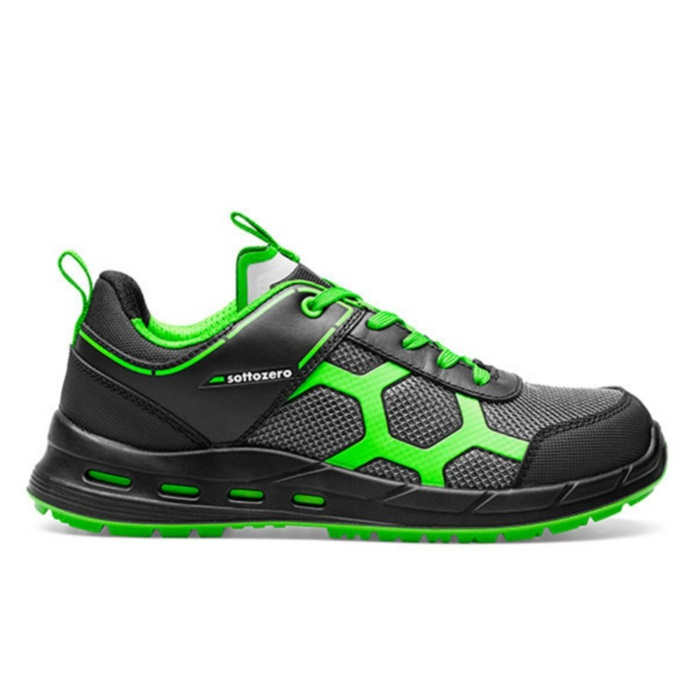 SCARPE ANTINFORTUNISTICA SOCIM SOTTOZERO MODELLO UFO S1PS COLORE VERDE